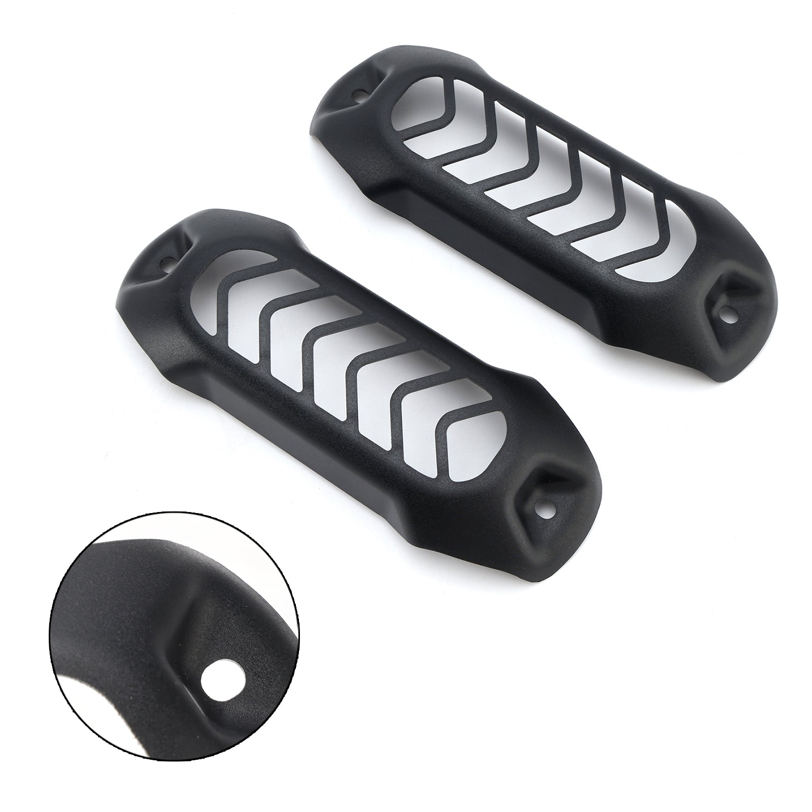 24-25 Bmw R1300Gs Adv Spotlight Grille Universal Protector Guard Black