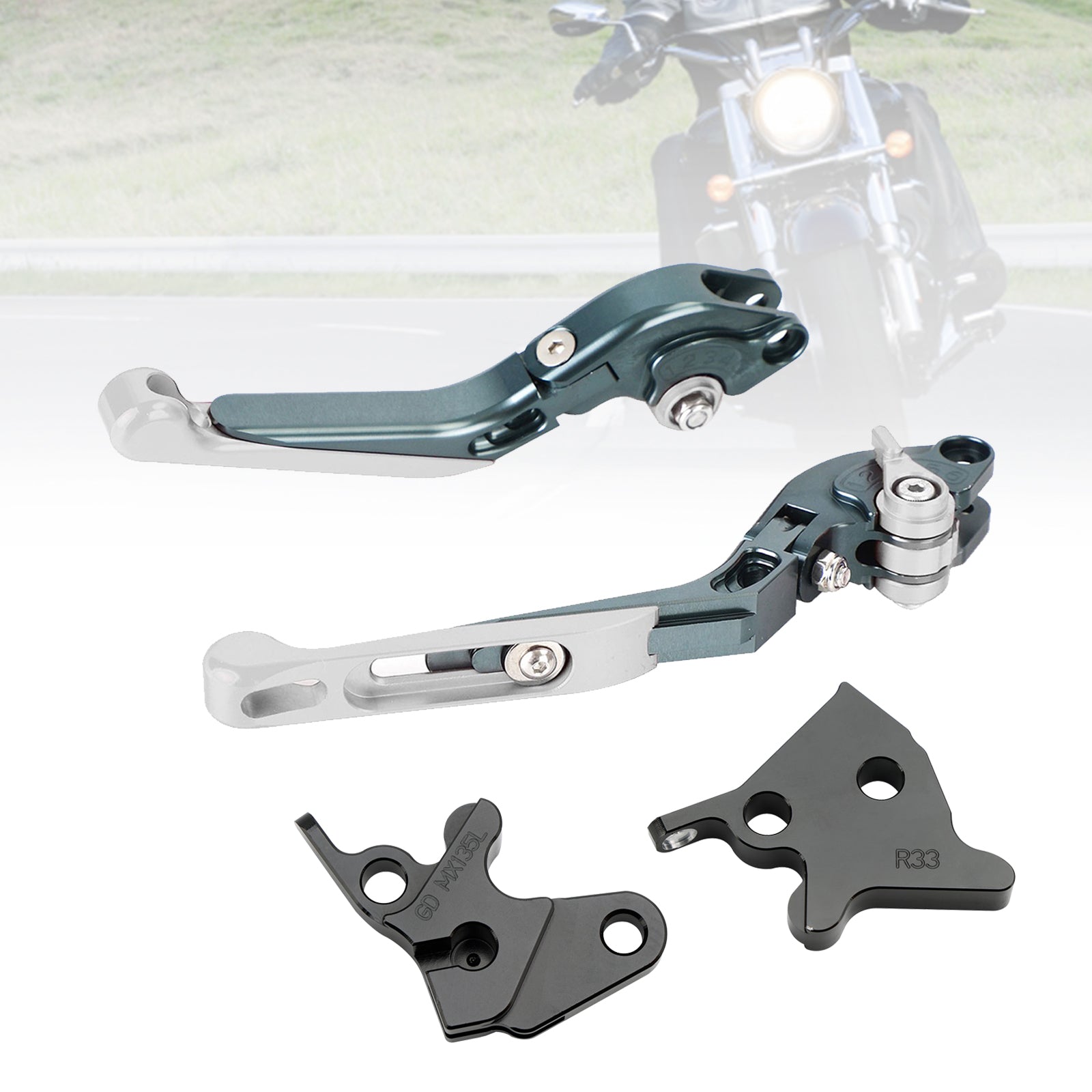 2005-2014 YAMAHA YBR125  Adjustable Clutch Brake Lever