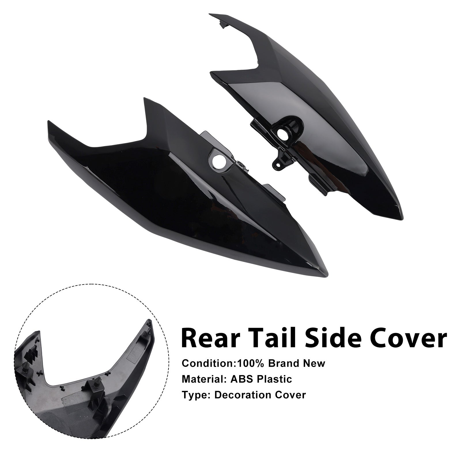 2025-2026 Yamaha Tenere 700 T700S Rear Tail Side Cover Fairing