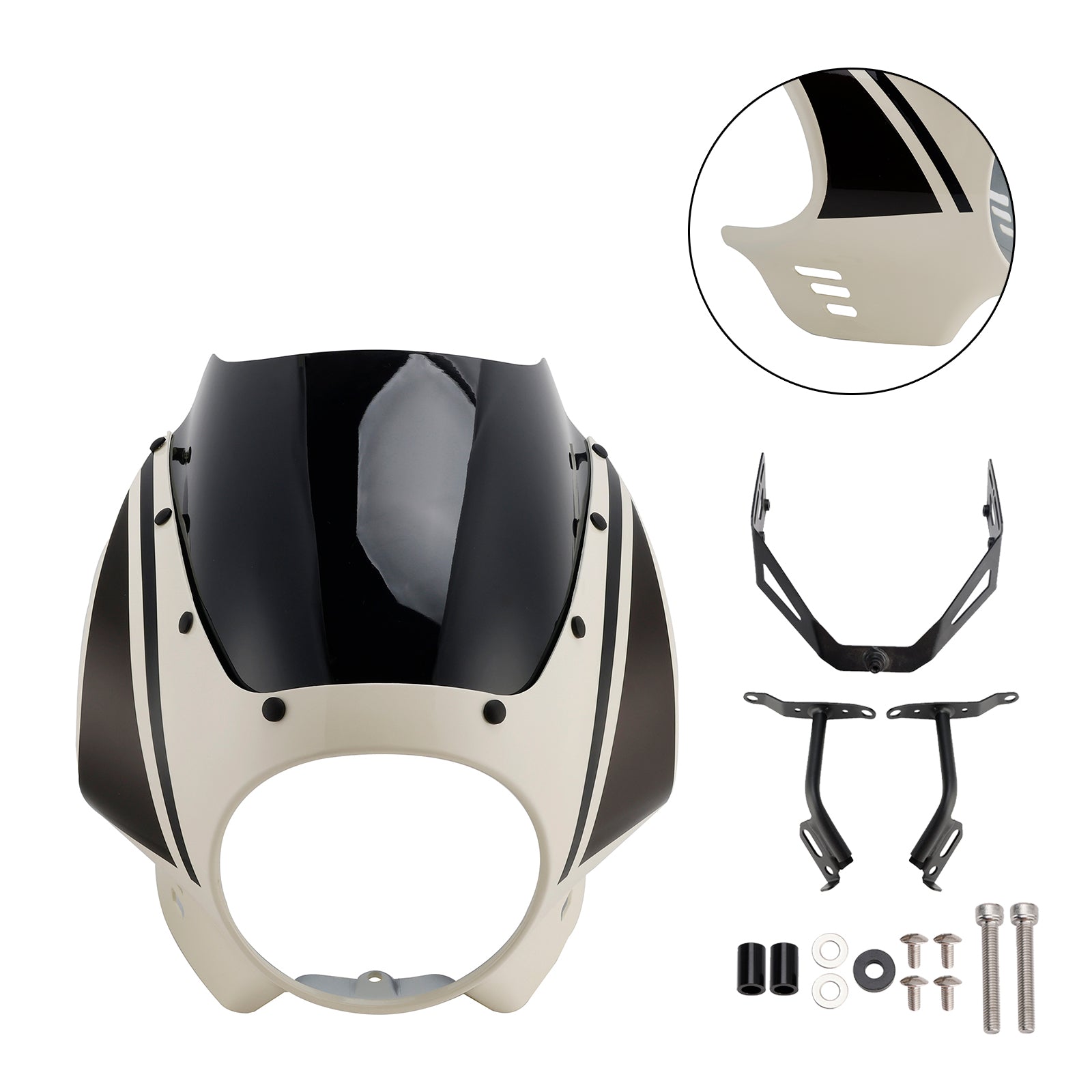 Yamaha XSR900 2022-2025 Headlight Fairing Windshield WindScreen