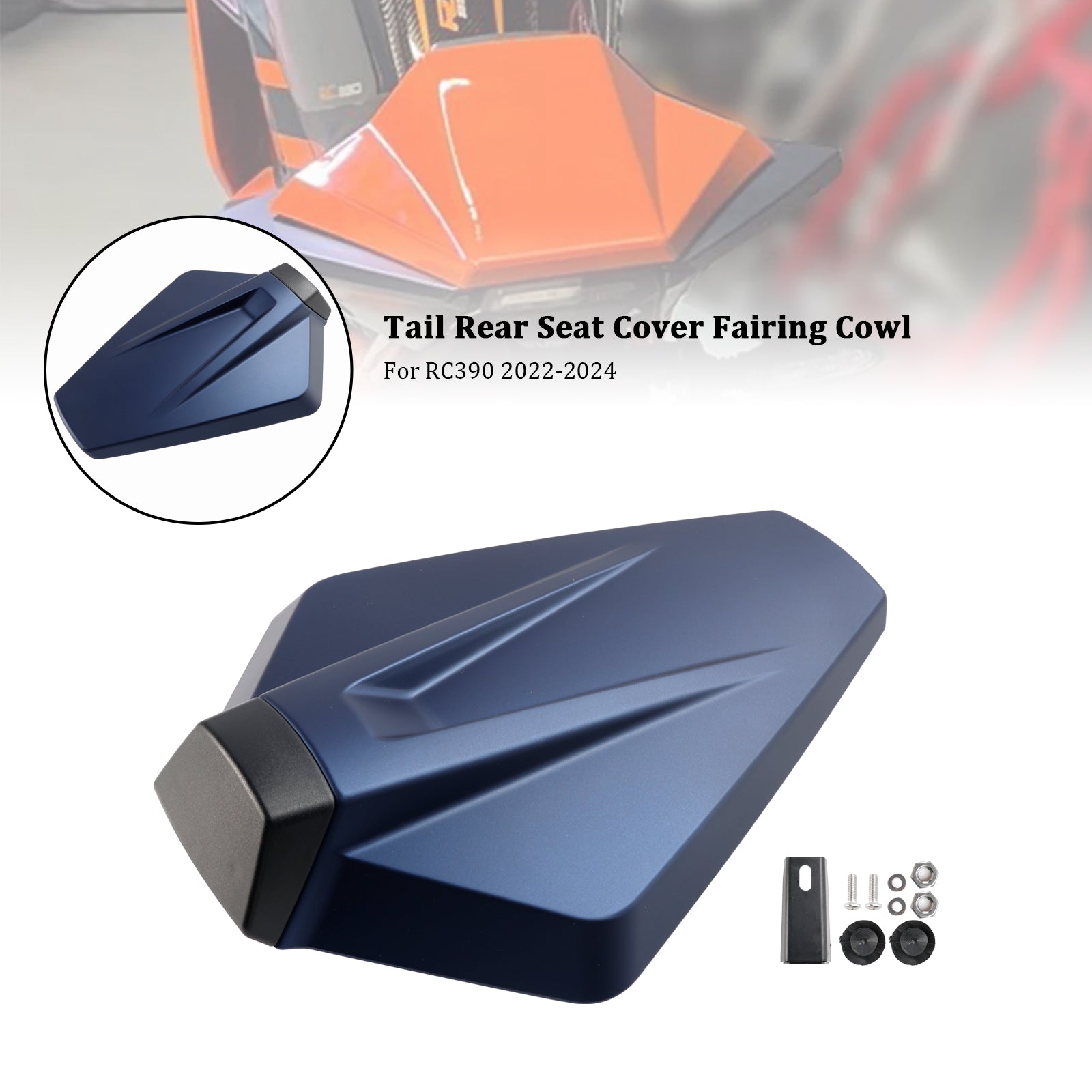 22-24 KTM RC390 Tail Rear Seat Cover Fairing Cowl