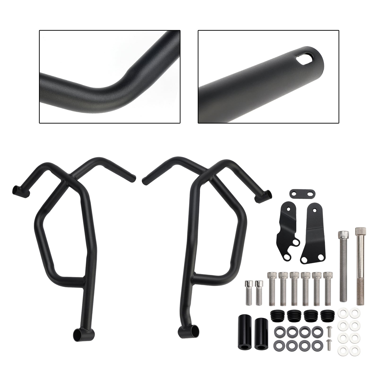 Yamaha Tracer 7 2021-2025 Crash Bar Lower Engine Guard Steel Frame Fit Black