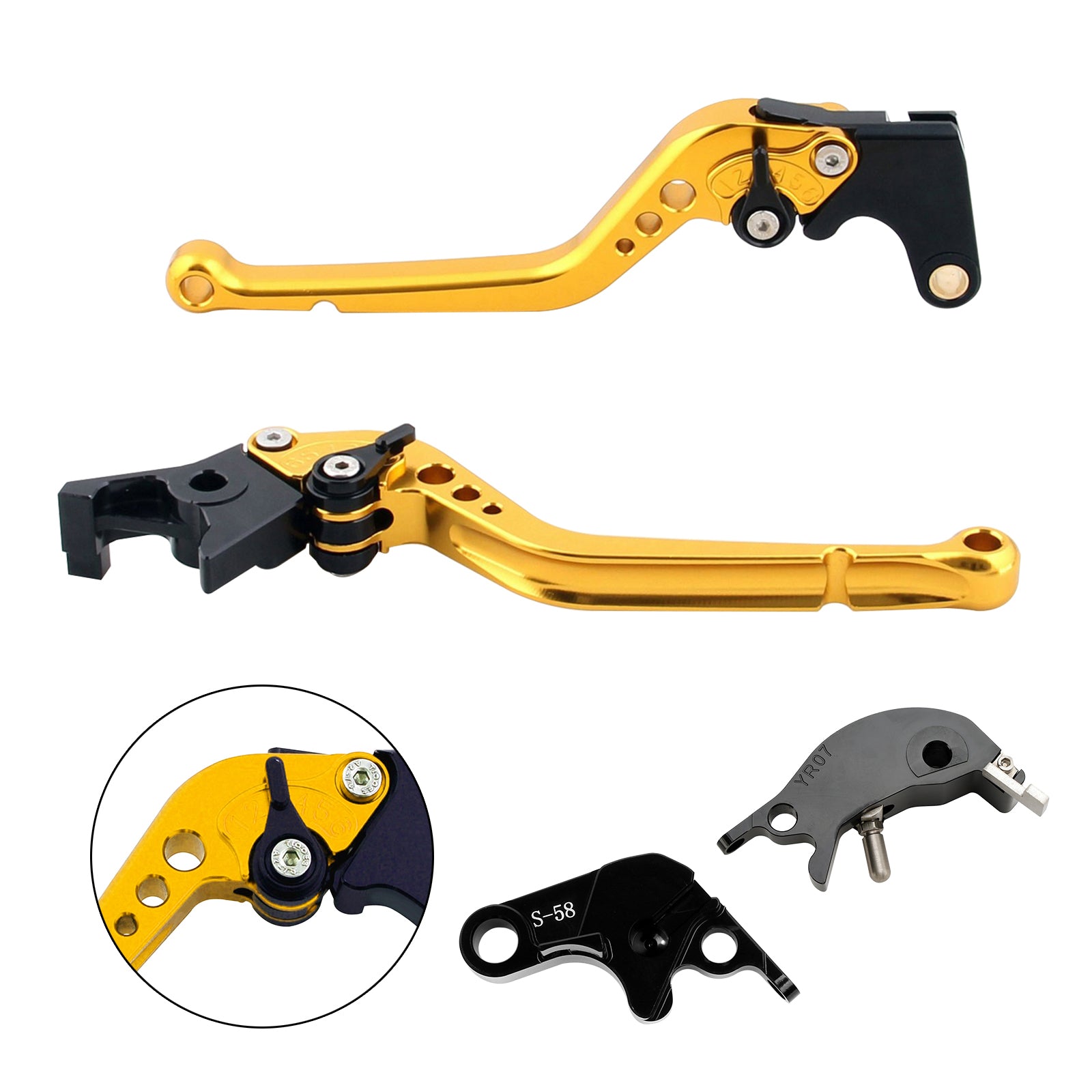 2022-23 Yamaha YZF R7 MT-10/SP FZ-10/SP Long Brax Brake Palancía