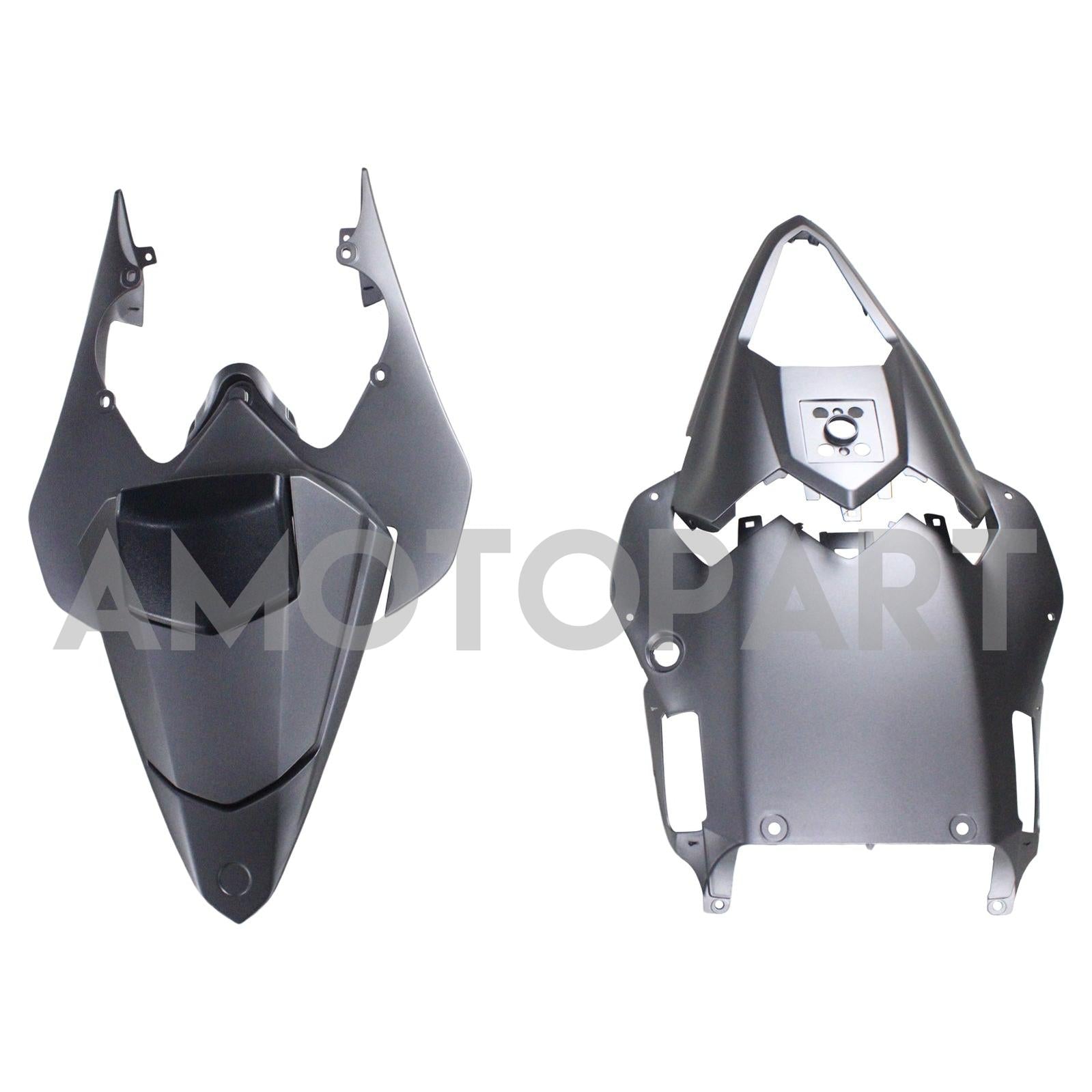 Amotopart 2008-2016 Yamaha YZF 600 R6 Carbon Fiber Black & Grey Fairing Kit