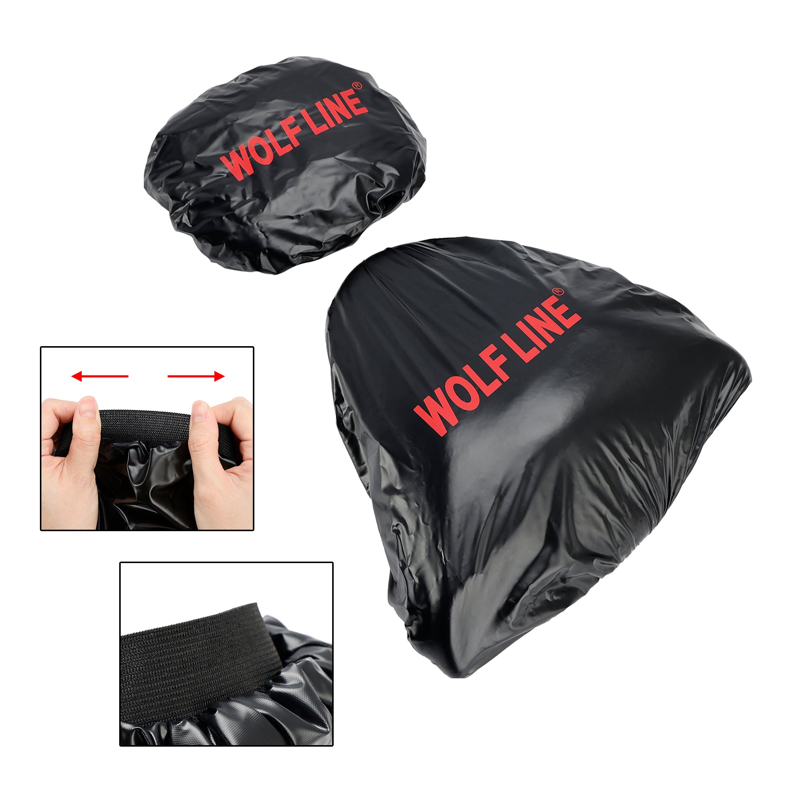 Most Motorcycle Race Replica Front Rear Cushion Cover Rider Passenger