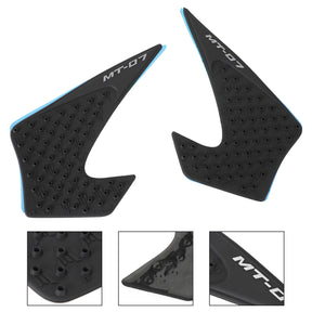 Tank Traction Pads Side Gas Knee Grip Protector for Yamaha MT-07 MT07 2013-2016