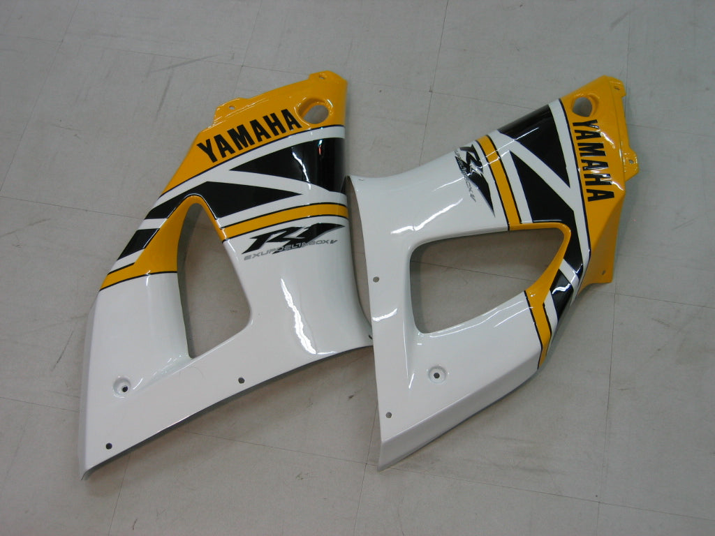 Amotopart 1998-1999 Yamaha YZF 1000 R1 Yellow&Black Fairing Kit