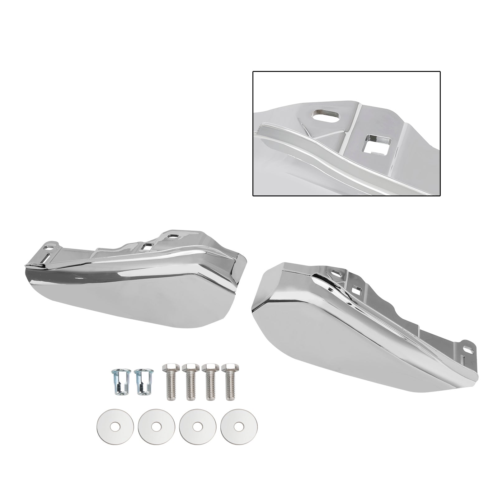 23-24 Touring CVO Street Glide Road Glide Mid-Frame Air Heat Deflector