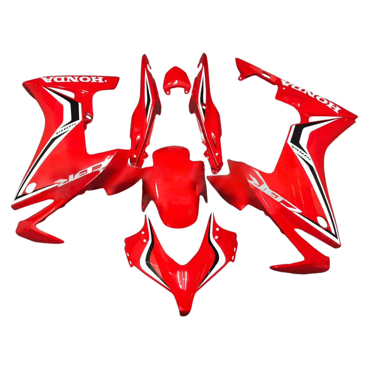 Amotopart 2013-2015 Honda CBR500R  Red Fairing Kit