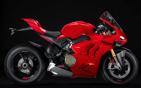 Amotopart Ducati 22-24 Panigale V4 V4S &amp; 23-24 Panigale V4SP V4R Verkleidungssatz, Schwarz/Rot