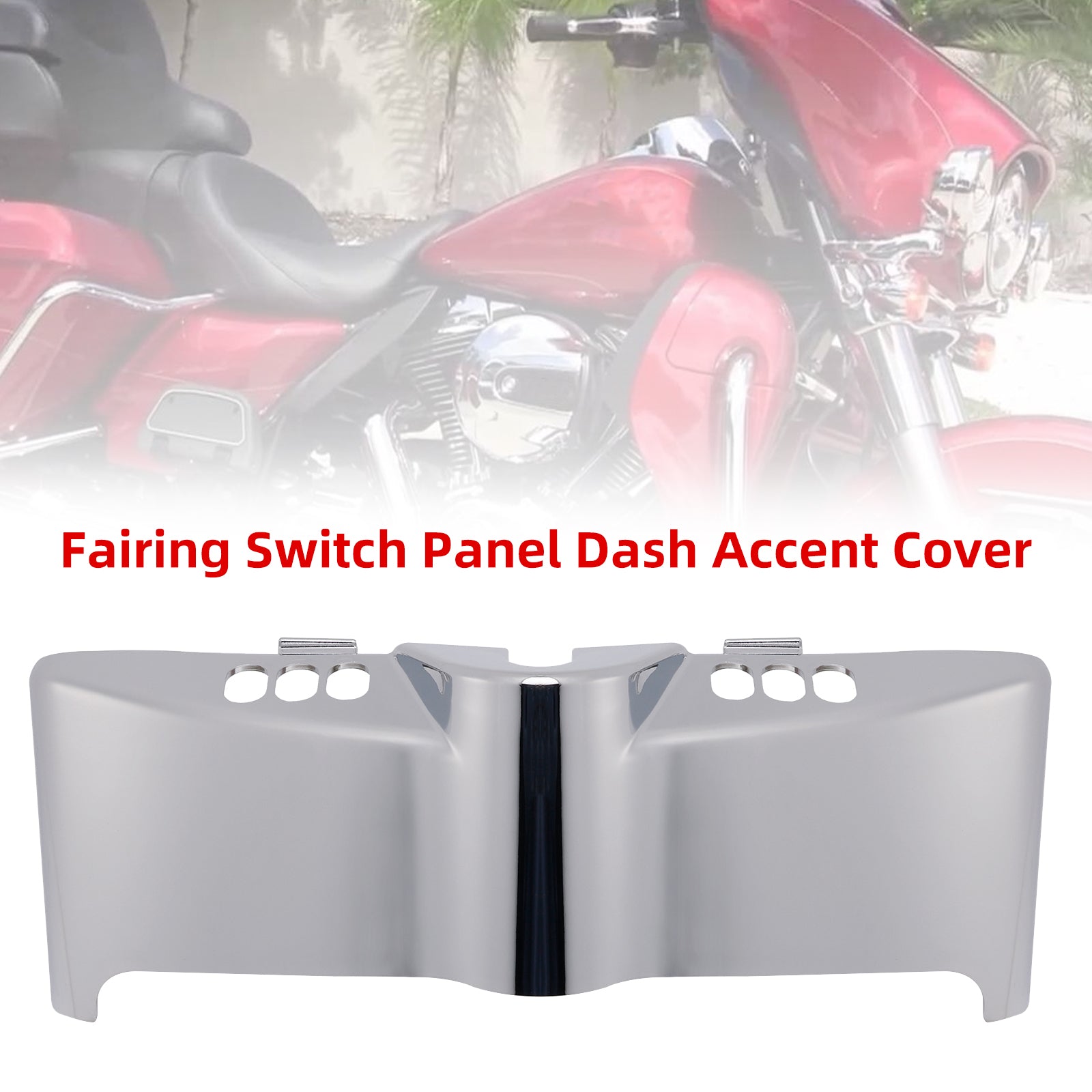 2014-2024 Touring Electra Street Fairing Switch Panel Dash Accent Cover