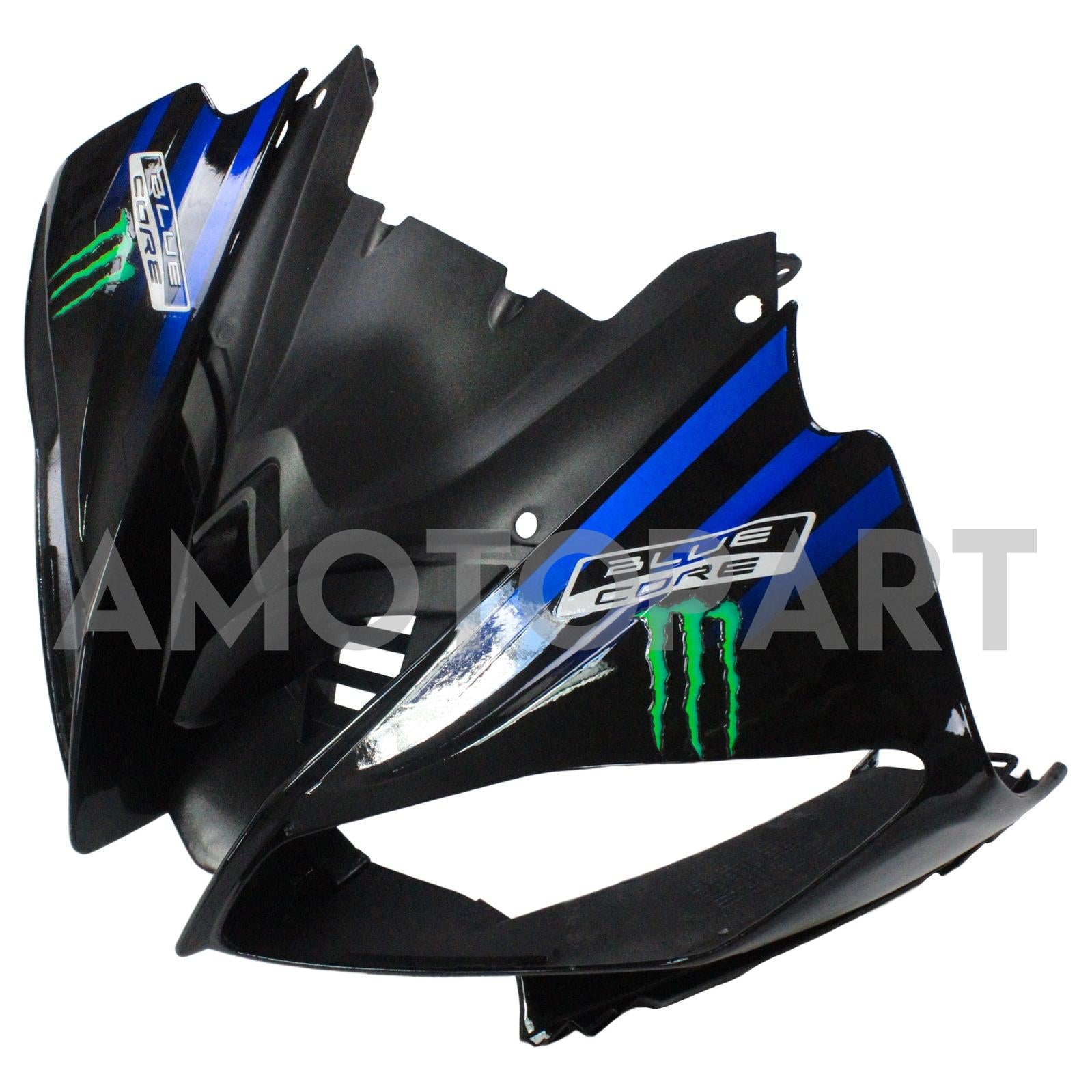 Amotopart 2008-2016 YZF 600 R6 Yamaha Blau&Grünes Verkleidungsset