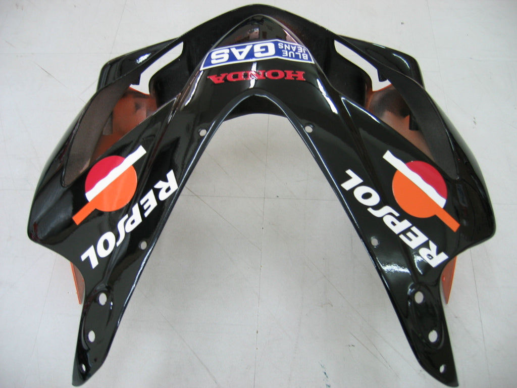 Amotopart 2004–2007 Honda CBR600 F4i Red &amp; Orange Repjol Verkleidungsset