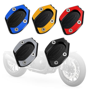 19-21 velocidades Twin 1200 y 16-19 Thruxton 1200/R Kickstand Ampliar placa almohadilla