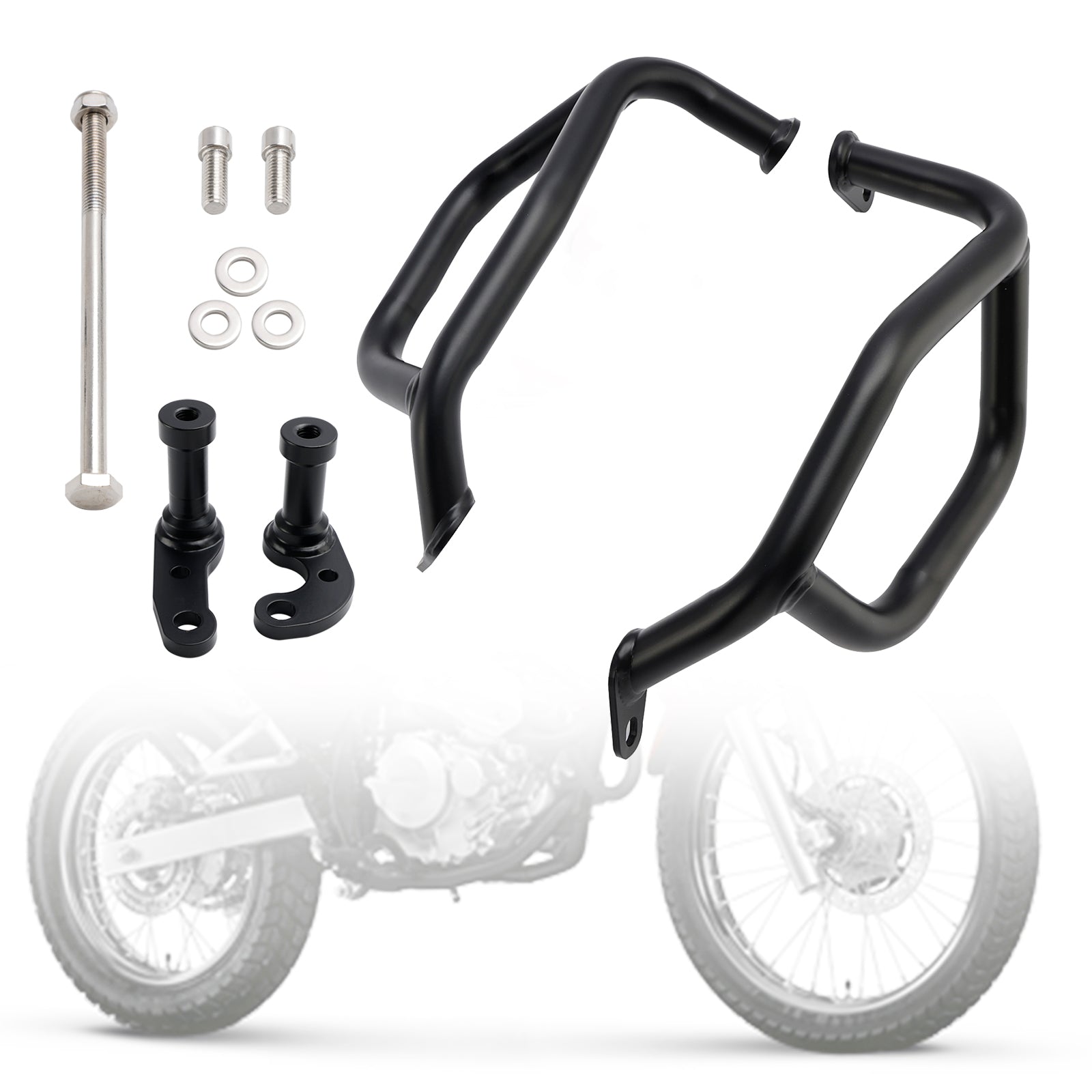 24 Honda Nx400 Nx500  Engine Protect Guard Frame Lower Crash Bar