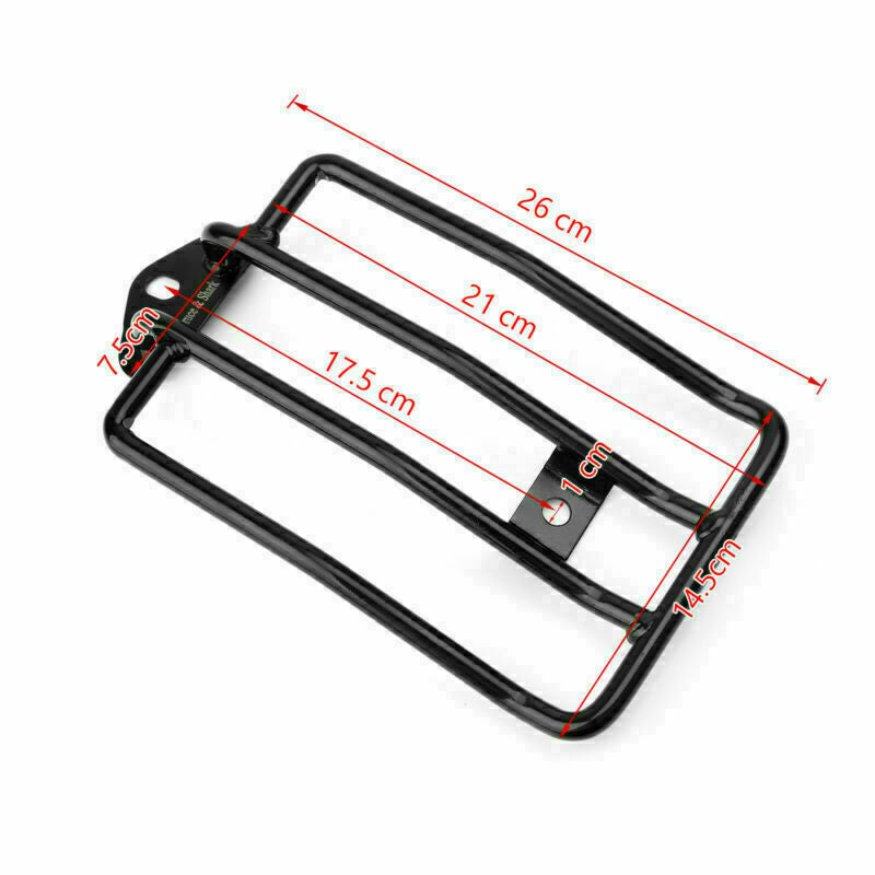 2004-2015 Harley 1200 Solo XL883 Rack Sportter Spll Seat Black