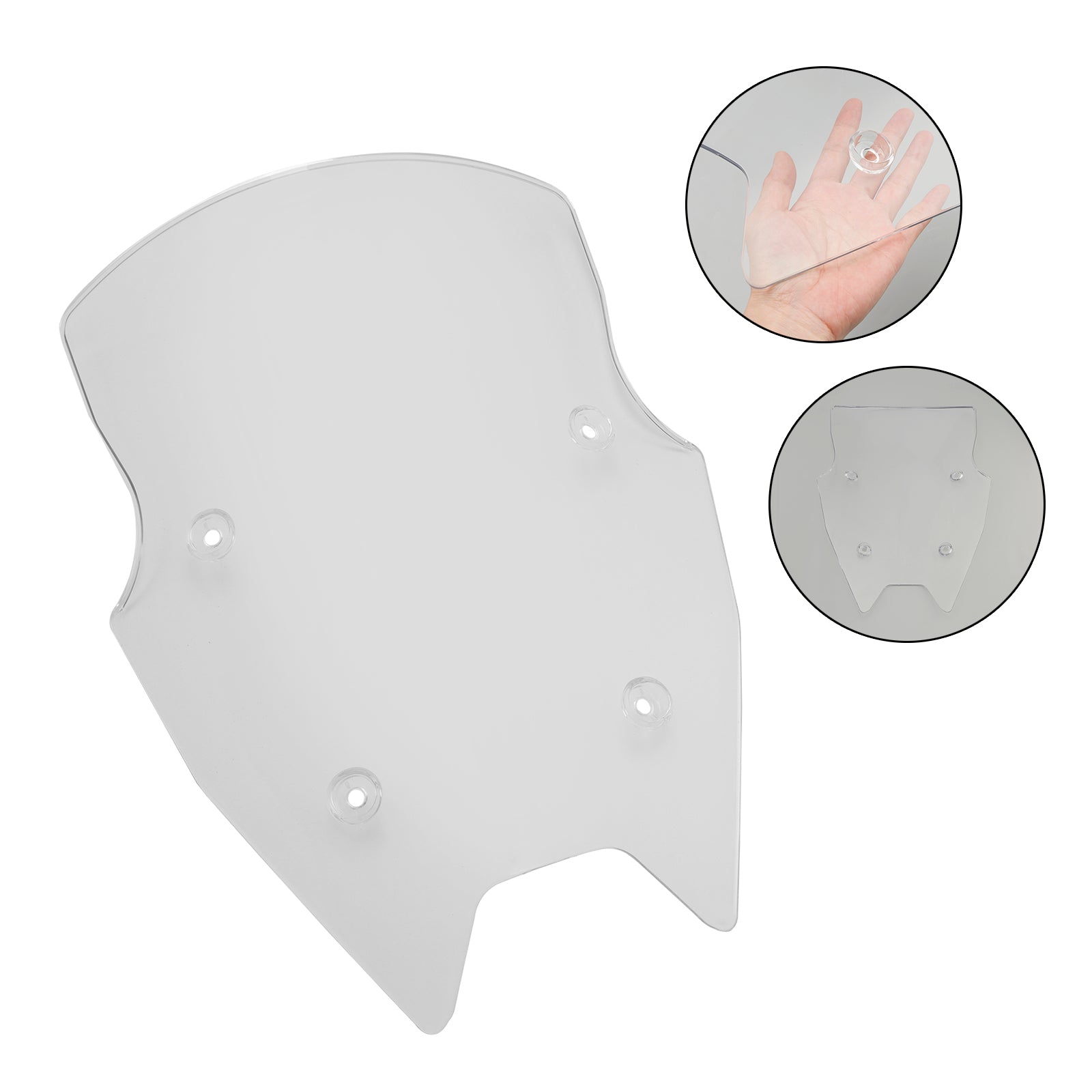 BMW R1200R 2015-2018 R1250RS 2019-2024 vindrutan vindruta