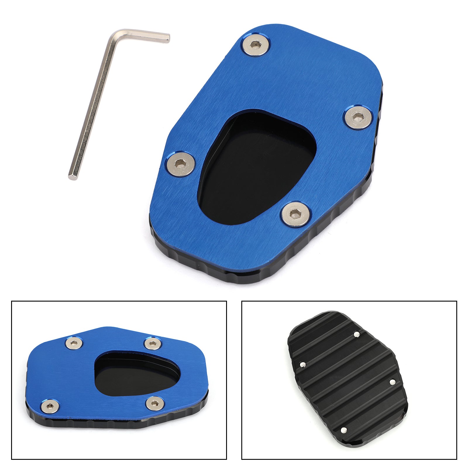 2019-2020 YAMAHA NIKEN /GT Kickstand Sidestand Enlarge Plate Pad Blue