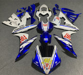 Amotopart 2002-2003 Kit carena Yamaha YZF-R1 blu e bianco Style2