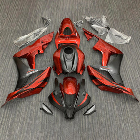 Amotopart 2007-2008 Honda CBR600RR Red Black Fairing Kit