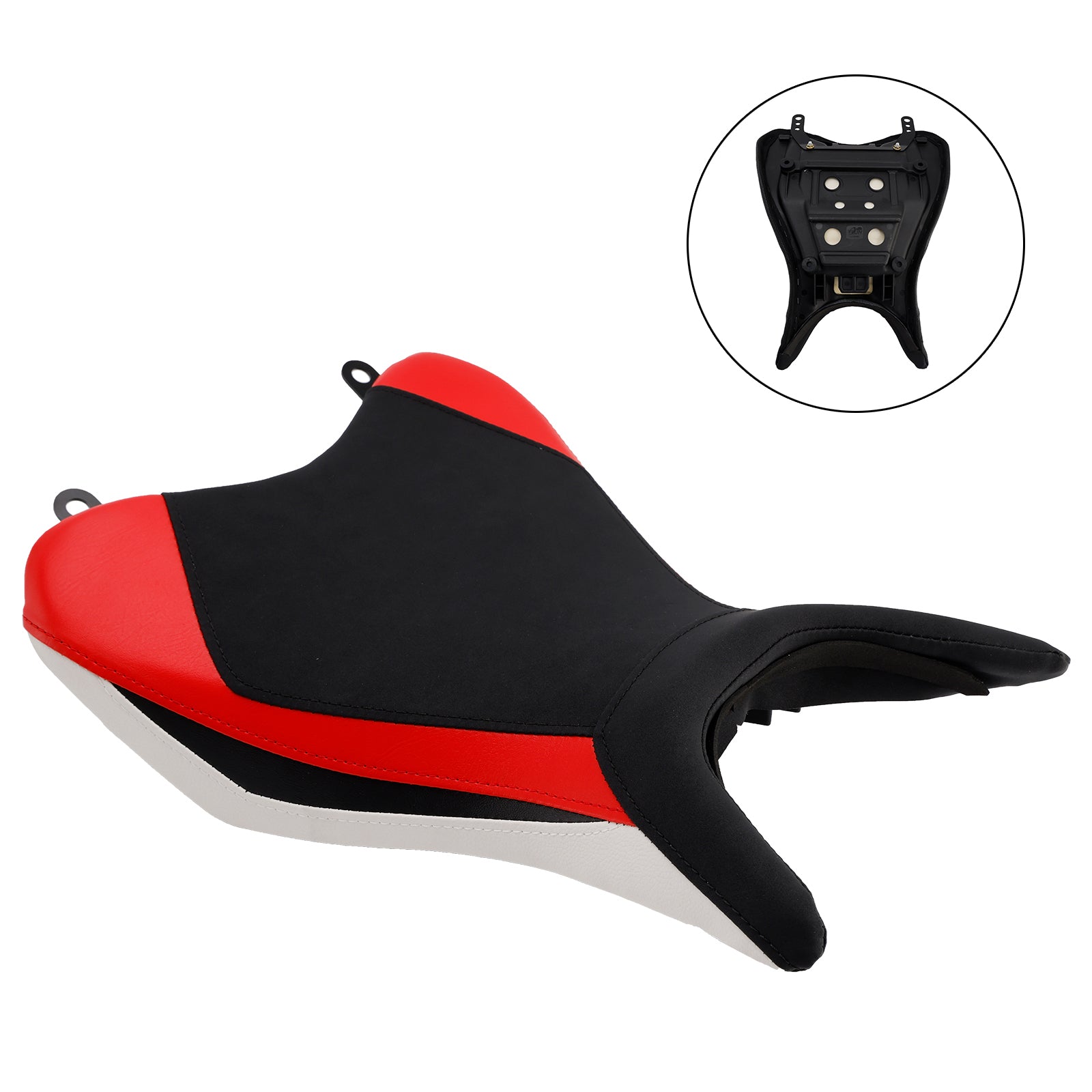 Yamaha Yzf-R3 25+ Mt-03 2025+ Front Driver Raider Seat Pillion Saddle Red Black