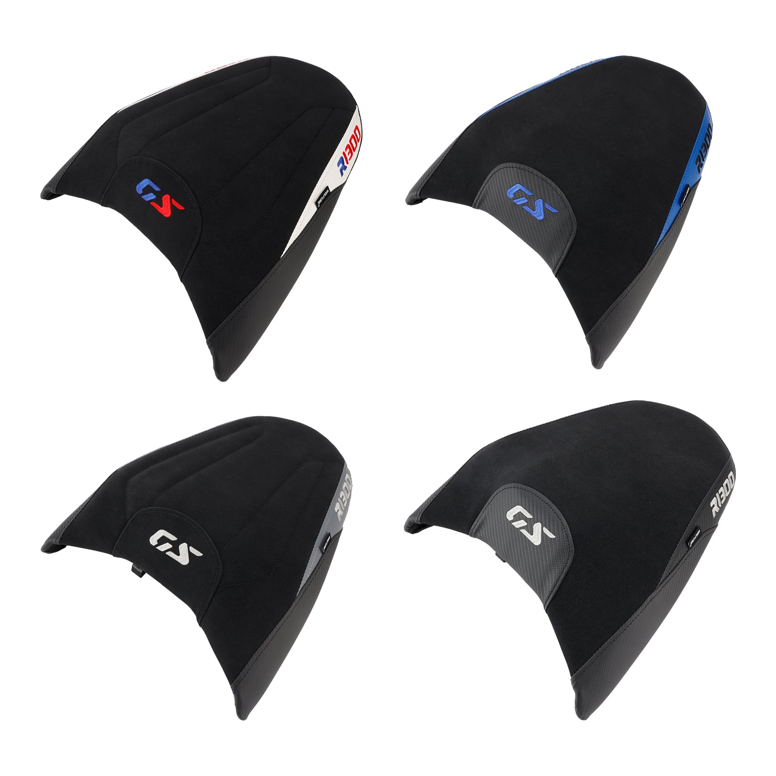 BMW R1300GS R 1300 GS 24-25 WIT ACHTER PASSENGER STAIN PILLION Saddle platblauw