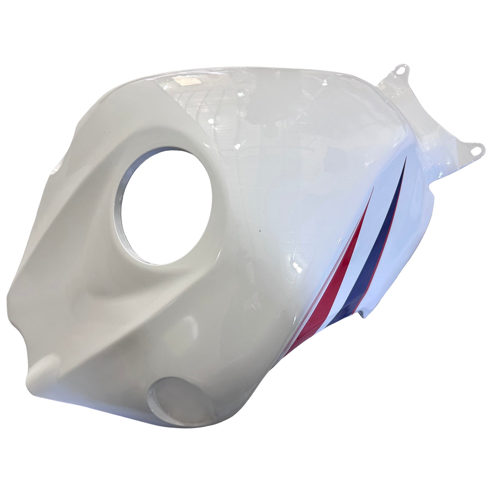Amotopart 2008-2011 Honda CBR1000RR Kit de carenado blanco azul