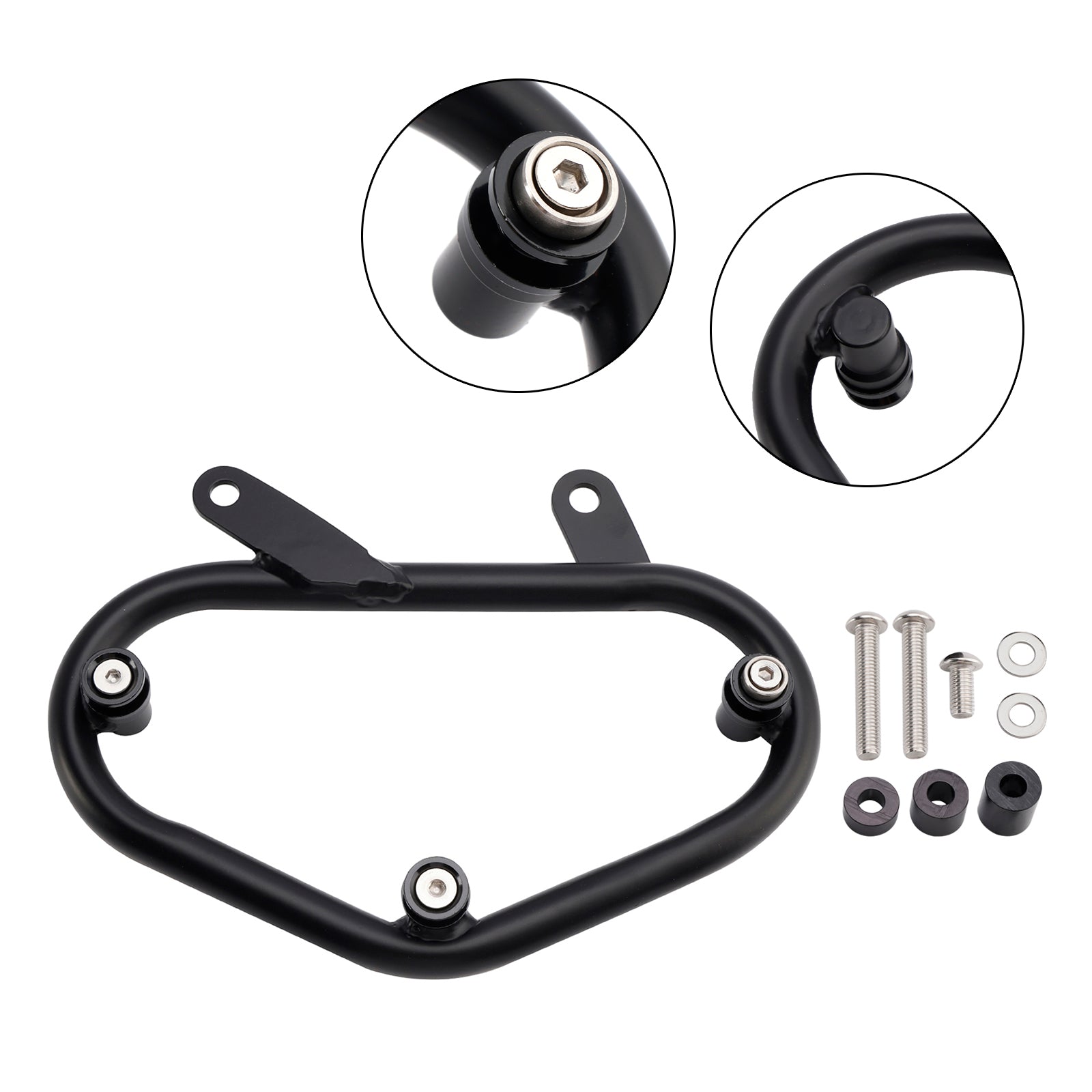 24-25 Speed Scrambler 400 X Luggage Rack Side Saddle Bag Mount Bracket Left