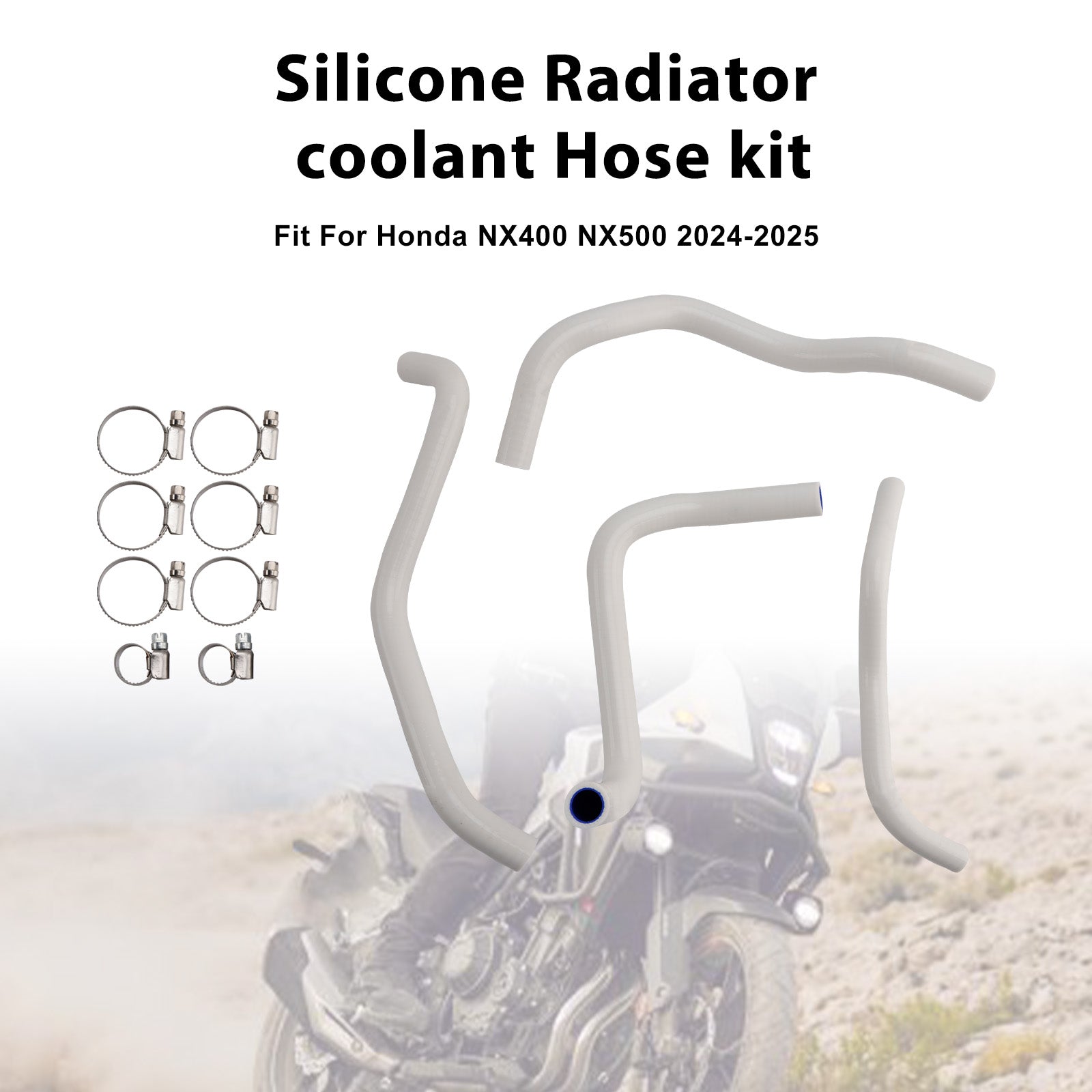 Honda NX400 NX500 CB500 CB500F/X/R Silicone Radiator coolant Hose
