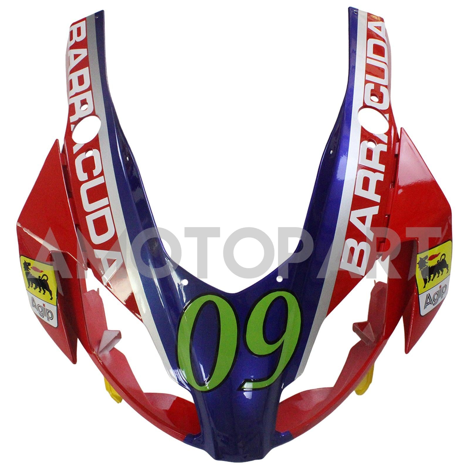 Amotopart 2006-2011 RS125 Red Blue  Yellow Fairing Kit