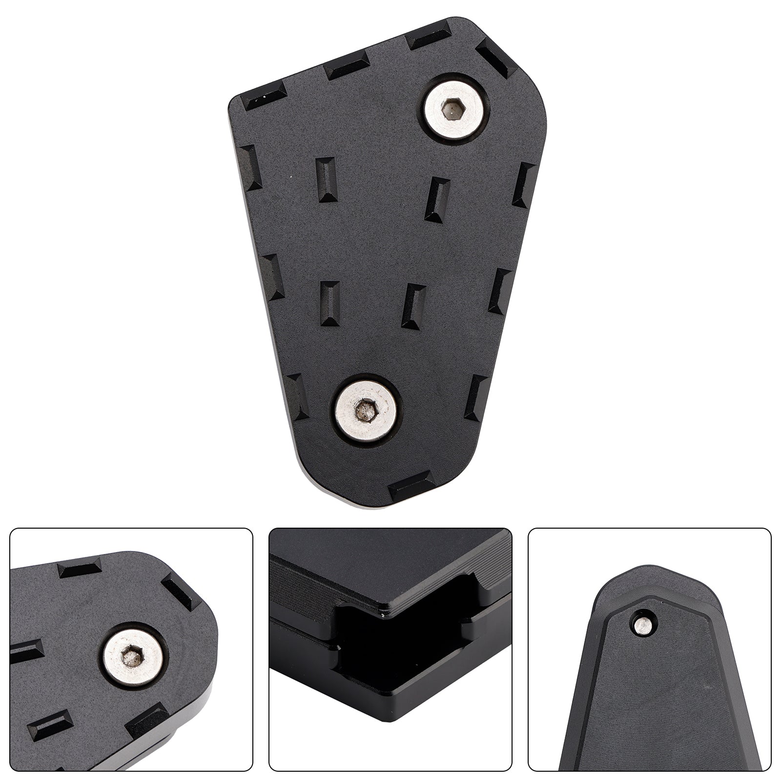 Multistrada 950 1200 1260 CNC Pédale de frein extension PEG PAD Silver