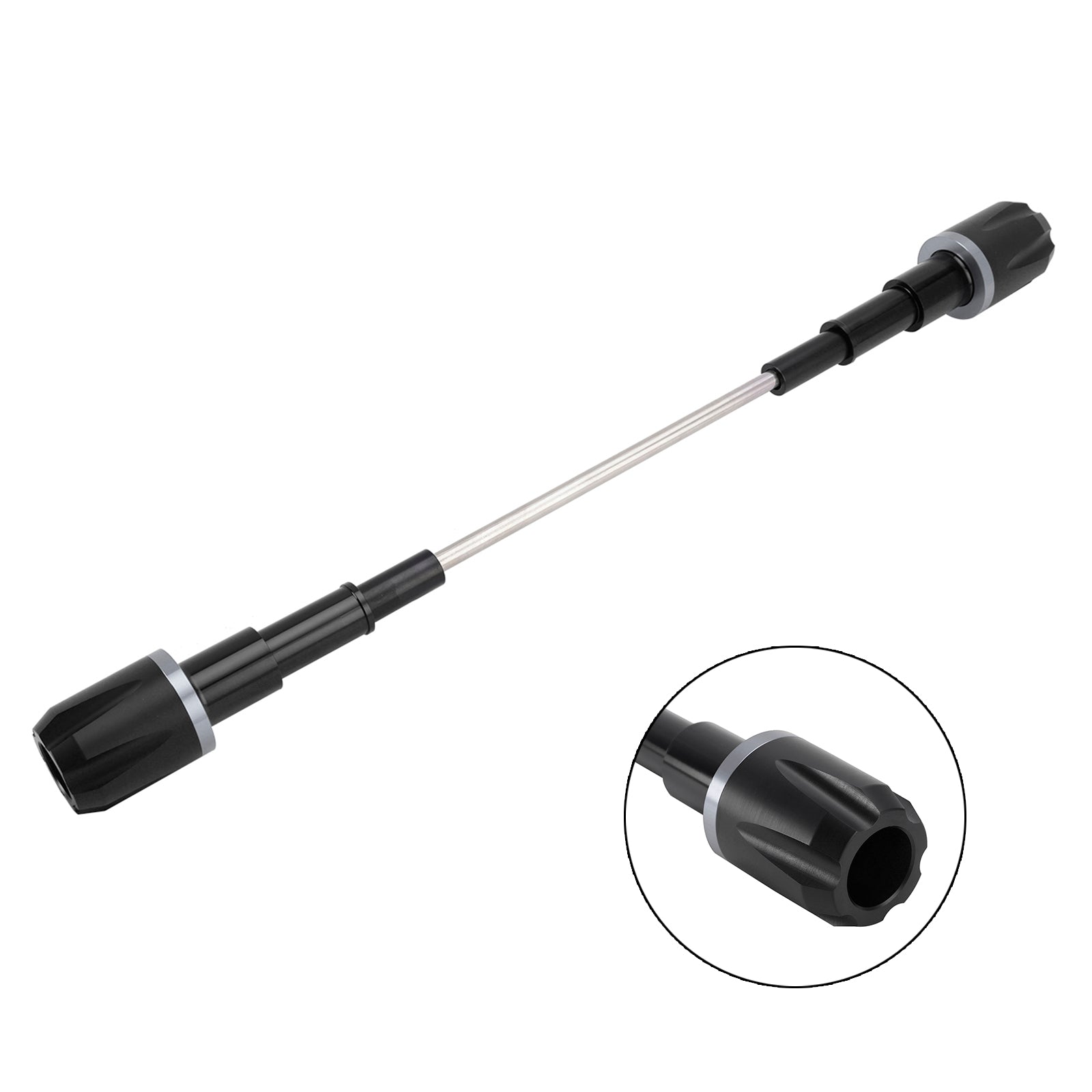 Du Cafe Racer Scrambler 800 Aluminum Frame Crash Slider Protection Gold Black