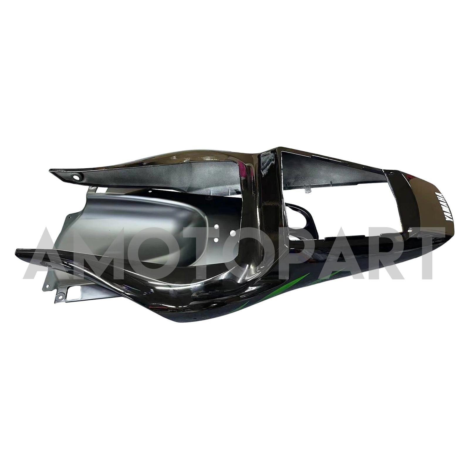 Amotopart 1998-2002 Yamaha YZF 600 R6 Black Green Fairing Kit