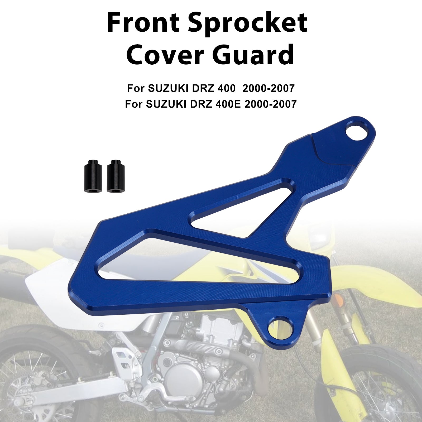2000-2024 Suzuki DR-Z400SM DRZ400/S/E Front Sprocket Cover Guard
