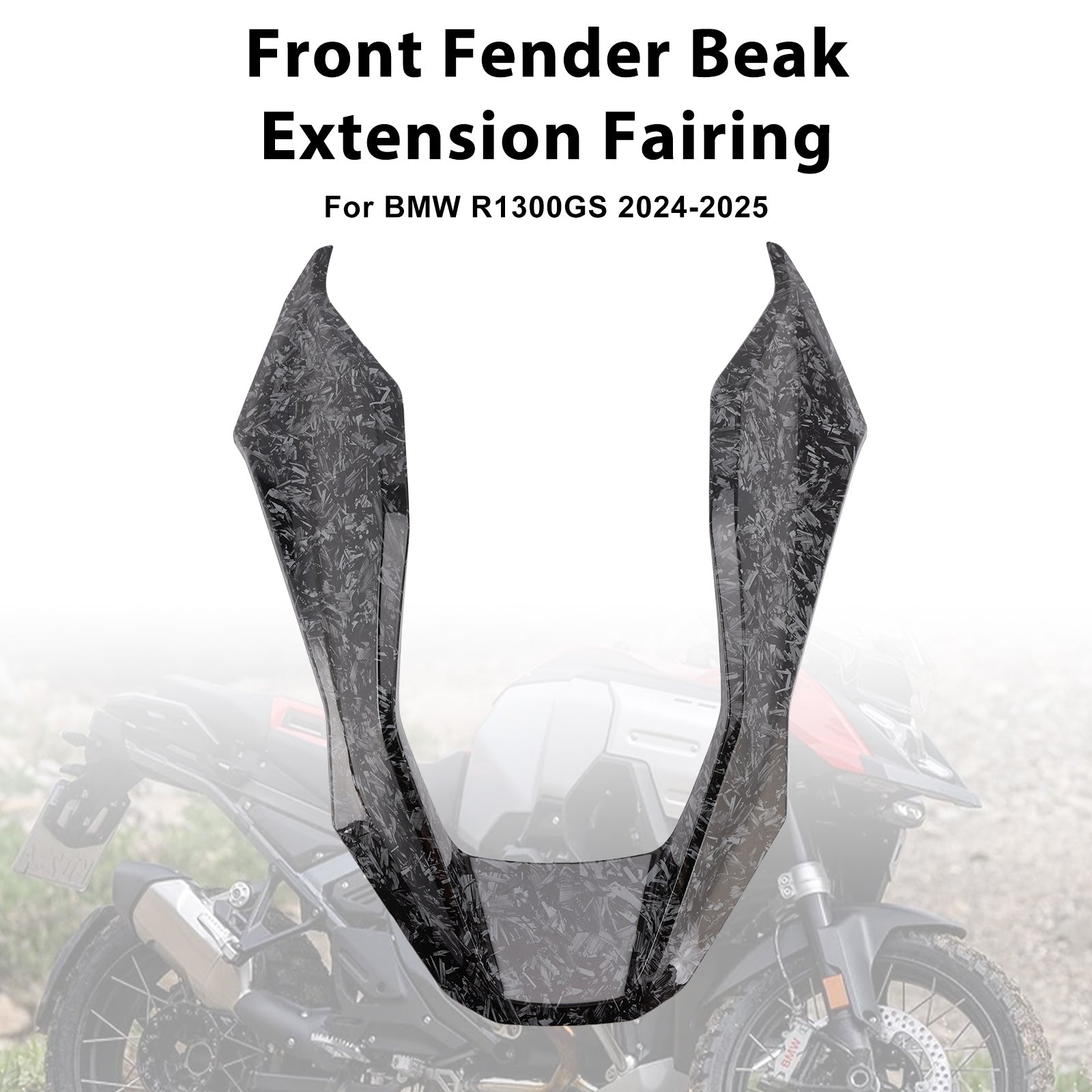 2024-2025 BMW R1300GS Front Fender Beak Extension Fairing