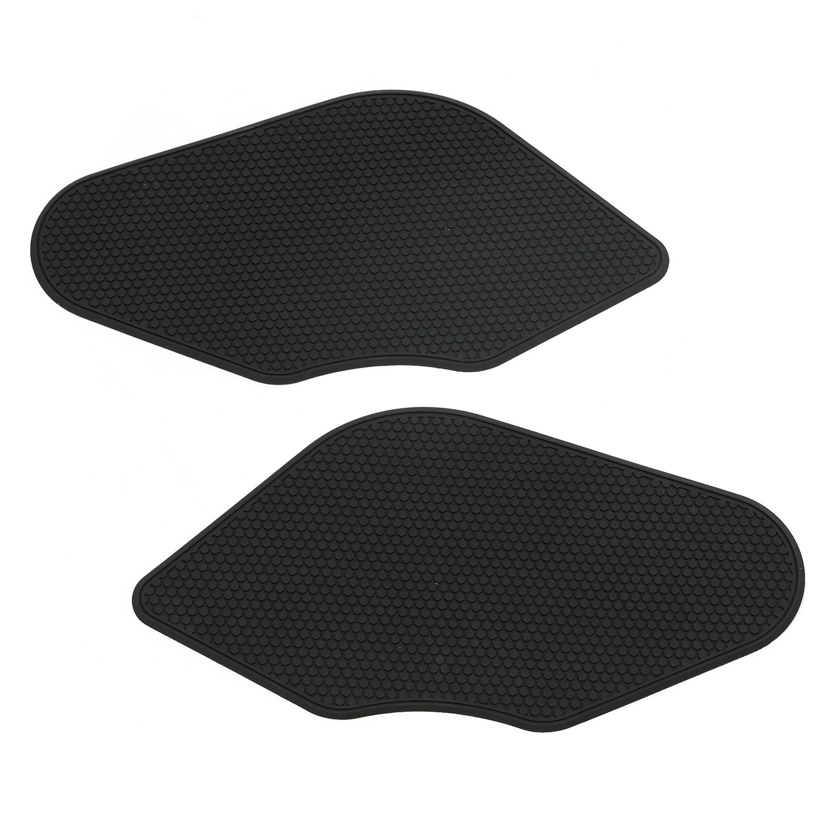 GAS TANK KNEE PADS RUBBER GRIP BLACK FOR SUZUKI V-STROM 650 / XT / ABS 2017-2023