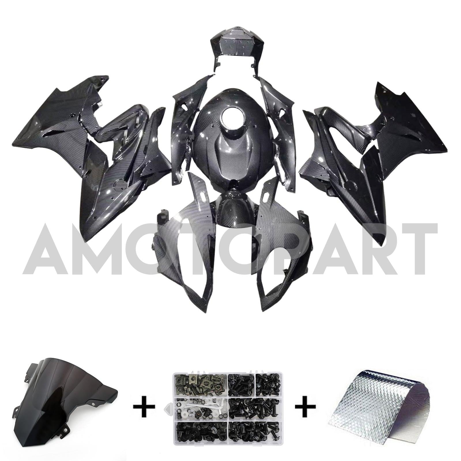 Amotopart 2017-2018 BMW S1000RR koolstofvezelpatroon kuipkit