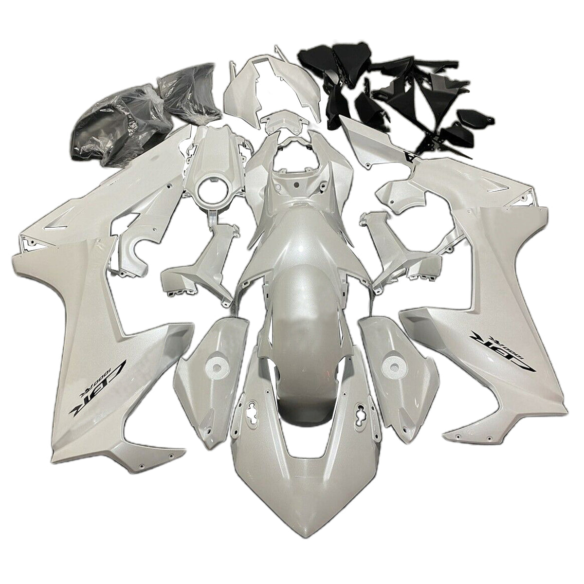 Amotopart 2017-2023 CBR1000RR Honda Kit de carenado blanco perla