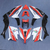 Amotopart 2012–2014 T-Max TMAX530 Yamaha Rot-Weiß Style4 Verkleidungsset