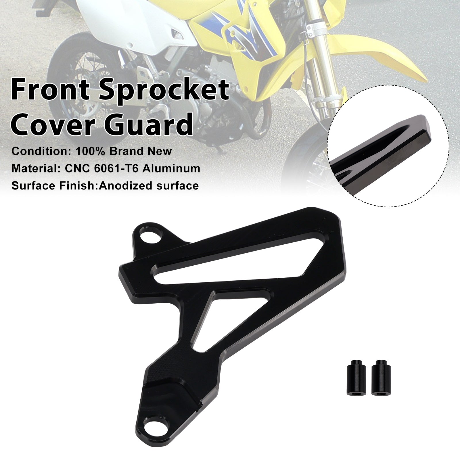 2000-2024 Suzuki DR-Z400SM DRZ400/S/E Front Sprocket Cover Guard