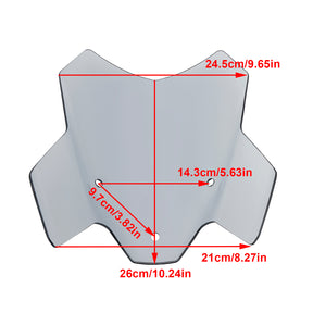 21-22 BMW S1000R Scheinwerfer Windschutzscheibe Abdeckung Windschutzscheibe