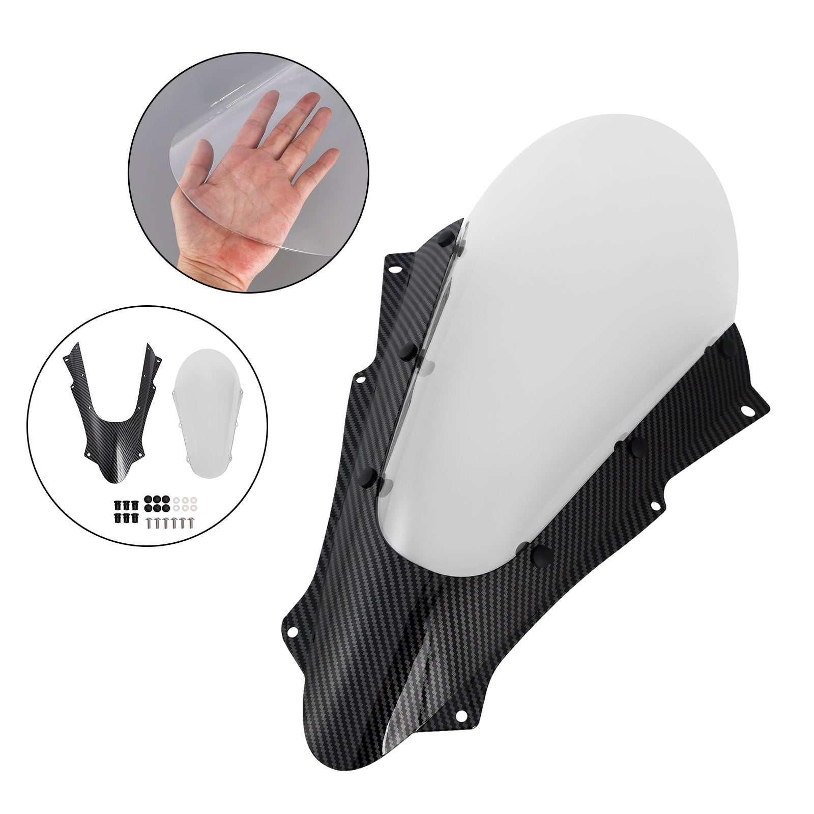 2023 Kawasaki ZX-4R ZX-4RR Windshield Windscreen