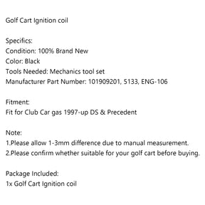 Bobina di accensione per carrello da golf DS precedente Club Car dal 1997 in poi 101909201