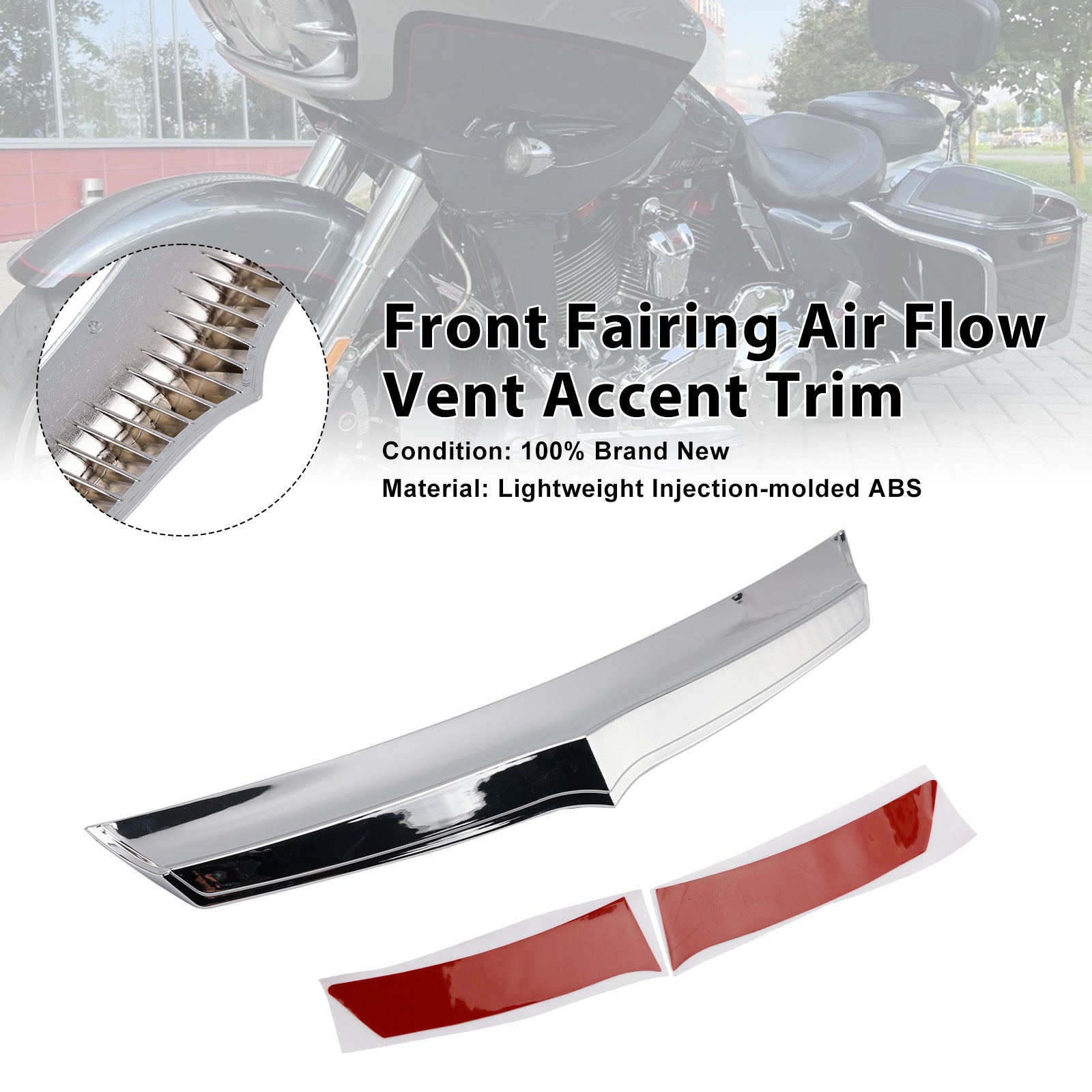2015-Up Road Glide FLTRX Front Fairing Air Flow Vent Accent Trim