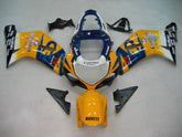 Amotopart Suzuki 01-03 GSXR600 & 00-03 GSXR750 Yellow Blue Fairing Kit