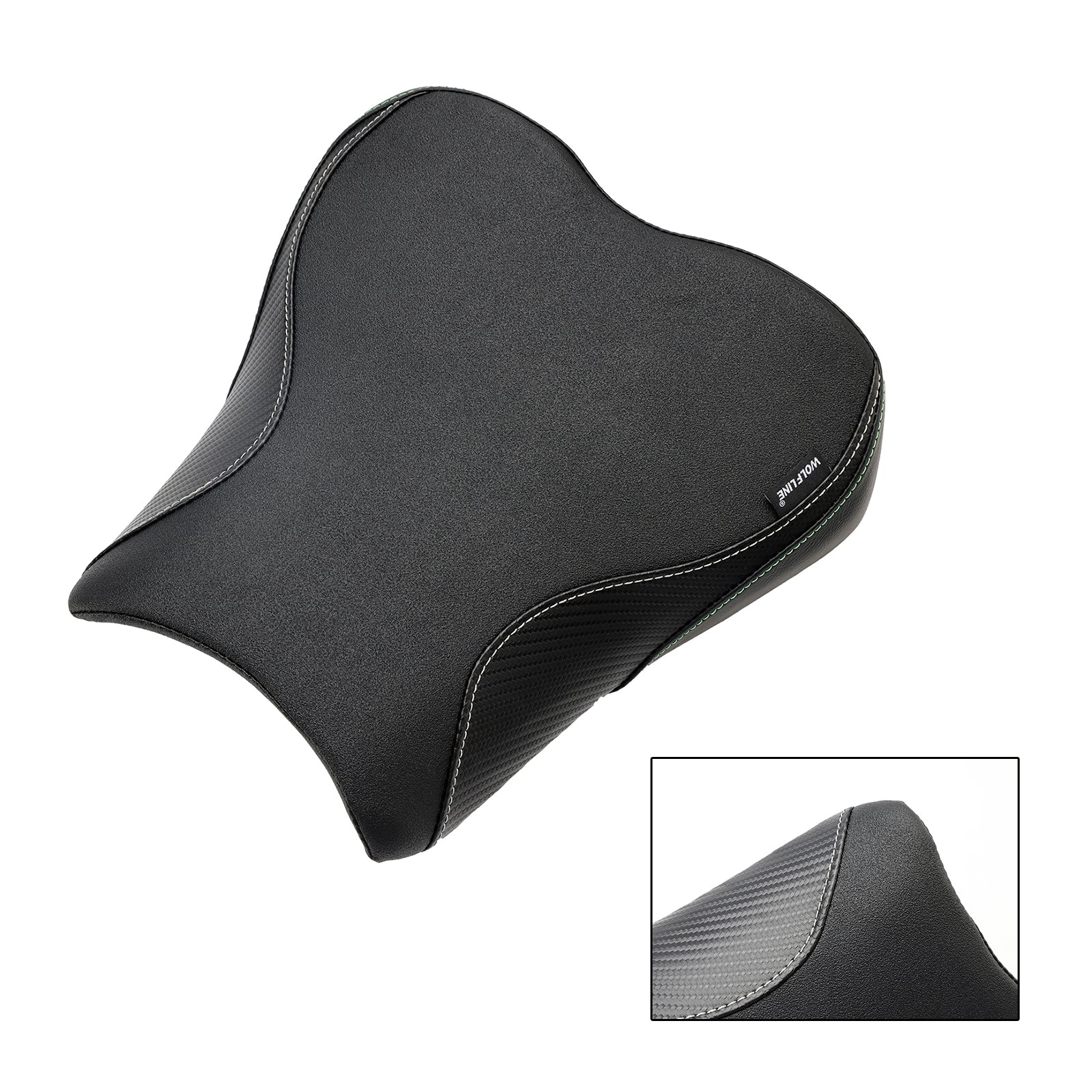 Kawasaki Ninja Zx-4R Rr 2023 Front Raider Seat Driver Cushion Pu Black