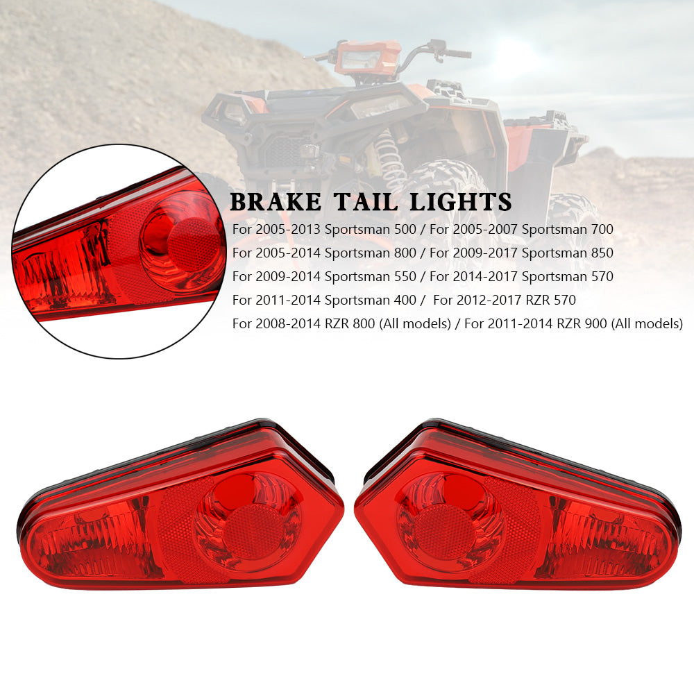 LED ATV 2411153 Brake Tail Lights For Polaris Sportsman 500-800 2005-2017