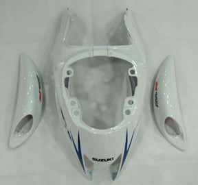 Amotopart 2008-2020 Suzuki Hayabusa GSX1300R White&Silver Fairing Kit