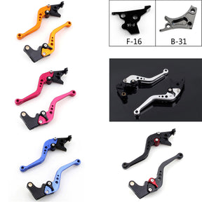 17-18 Kawasaki Short Adjustable Brake Clutch Levers