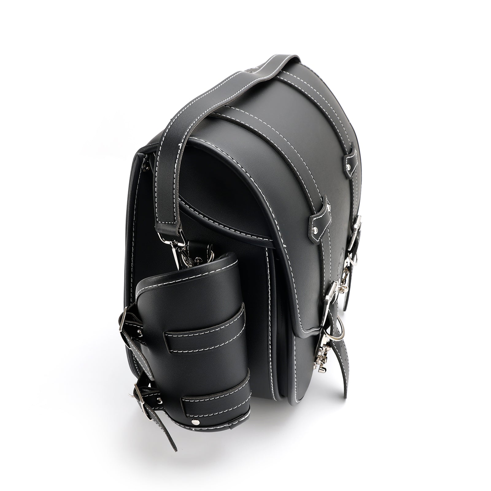 Quick Release Side Satteltasche Werkzeug Gepäck Tasche Lagerung verdicken schwarz für Motor
